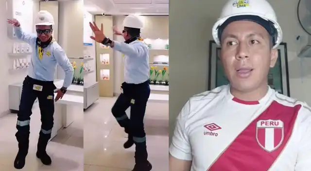 Ingeniero bailarín volvió a llamar la atención en las redes sociales.