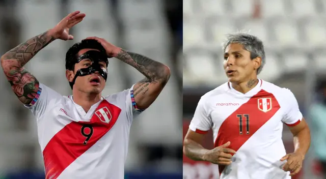 Gianluca Lapadula y Raúl Ruidíaz son los delanteros que han jugado en la selección peruana recientemente. Gianluca Lapadula y Raúl Ruidíaz son los delanteros que han jugado en la selección peruana recientemente.
