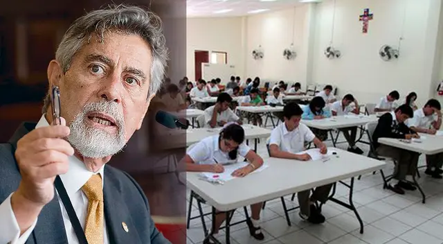 Presidente Francisco Sagasti, se pronunció sobre el regreso a clases presenciales Presidente Francisco Sagasti, se pronunció sobre el regreso a clases presenciales
