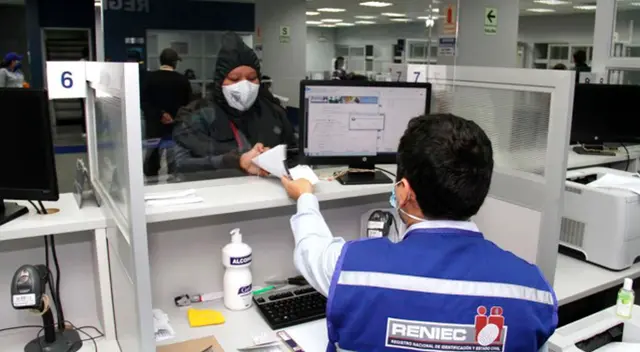 Reniec volverá a su horario habitual en todas las agencias del Perú