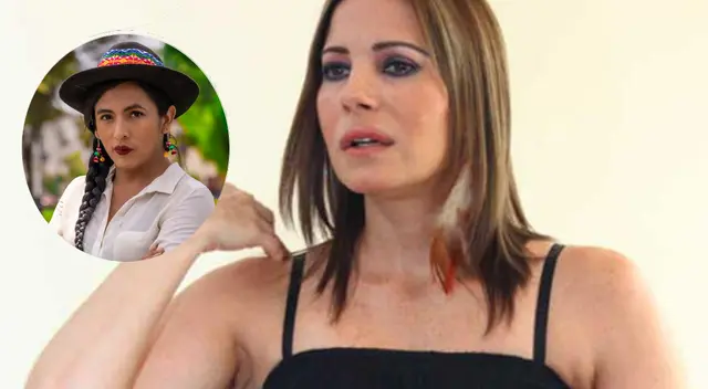 Karina Calmet se mostró indignada ante el ataque contra Cahela Cari Karina Calmet se mostró indignada ante el ataque contra Cahela Cari