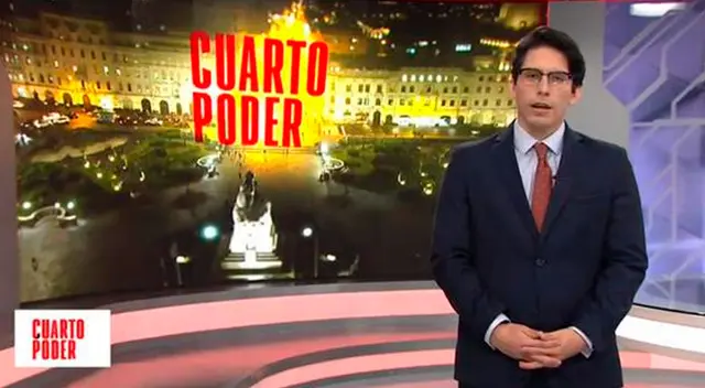 Sebastián Salazar feliz con la sintonía de 'Cuarto Poder'. Sebastián Salazar feliz con la sintonía de 'Cuarto Poder'.