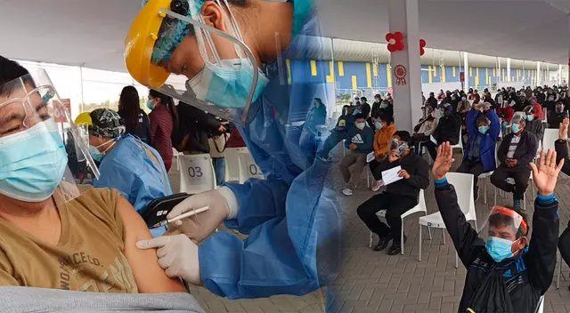 Complejo Deportivo Andrés Avelino Cáceres, abrió sus puertas desde las 7.00 a. m. para iniciar con el Vacunatón.