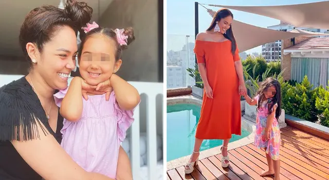 Karen Schwarz feliz por el desenvolvimiento de su hija.