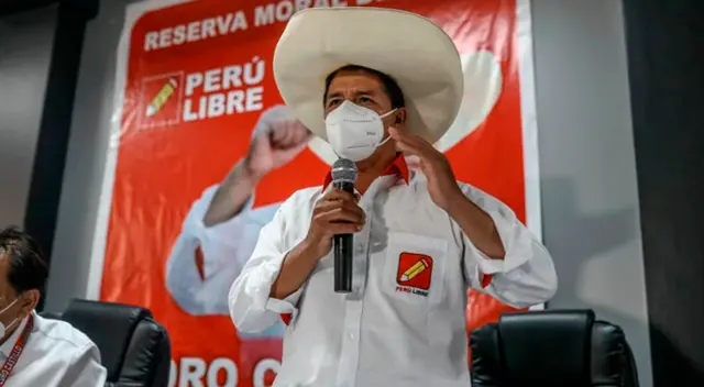 Pedro Castillo, virtual presidente electo del Perú Pedro Castillo, virtual presidente electo del Perú