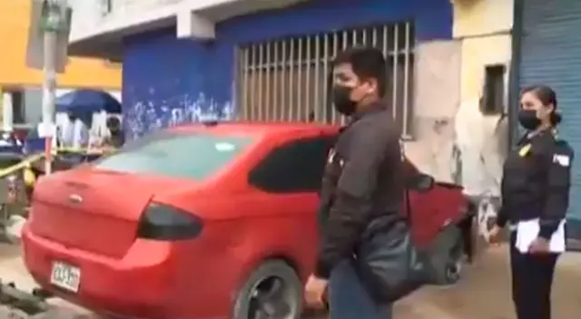 El supuesto agente policial tuvo que ser conducido el Hospital Dos de Mayo donde viene siendo atendido por el personal médico.