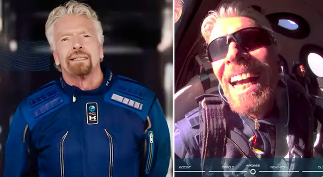 “El viaje fue la experiencia de mi vida. He soñado con este momento desde que era un niño”, dijo Richard Branson.