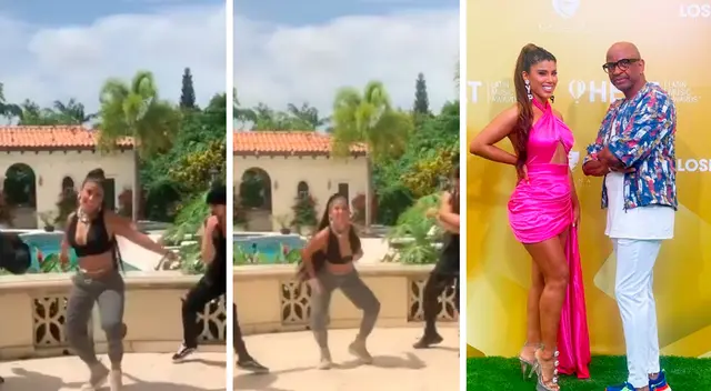 Yahaira Plasencia inicia las grabaciones de su videoclip.