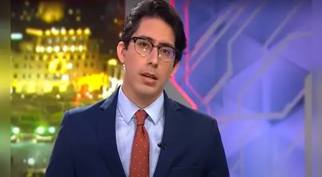 Sebastián Salazar asumió la conducción de Cuarto Poder tras la salida de Mávila Huertas. Foto: captura América TV