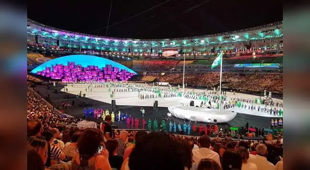 Inauguración de los Juegos Olímpicos Río 2016.