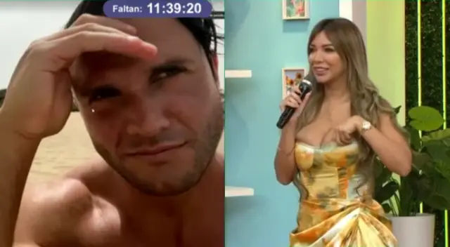 Paula Manzanal estaba hablando de lo complicado que es comunicarse con Fabio Agostini, y él enlazó inesperadamente con América Hoy desde España.