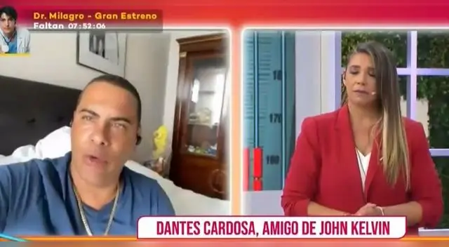Amigo de John Kelvin dice “de repente se tomó un trago”, y Thais Cassalino responde: