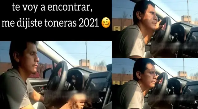 Peculiar video del chofer se hizo viral en las redes sociales. Peculiar video del chofer se hizo viral en las redes sociales.