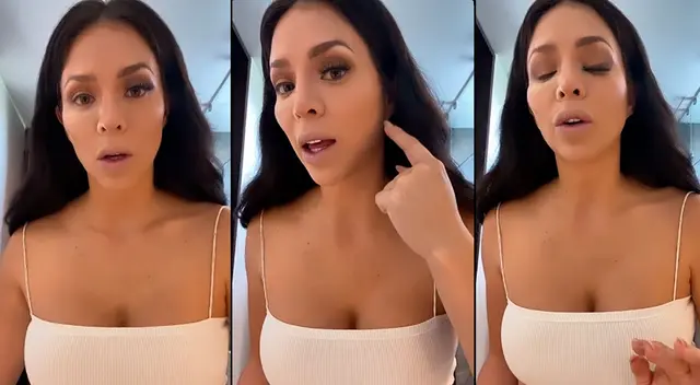 Sheyla Rojas se muestra conmovida tras ser defendida por fans.