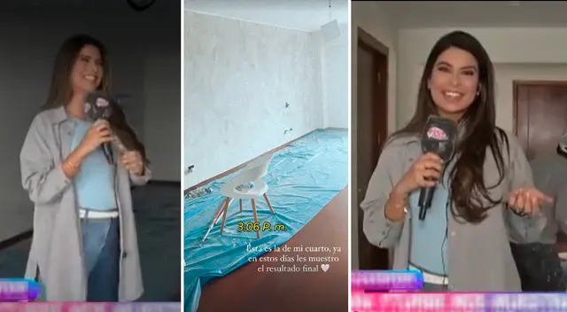 Ivana Yturbe feliz con su nuevo hogar.