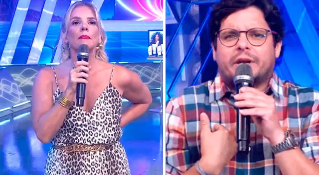 Gian Piero furioso se cansó de Johanna San Miguel y le lanza fuerte comentario.