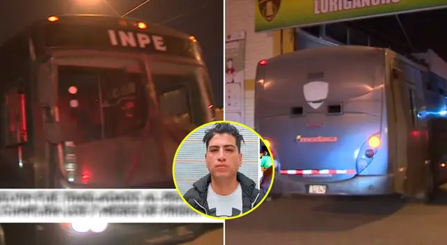 John Kelvin fue trasladado al penal del Lurigancho.