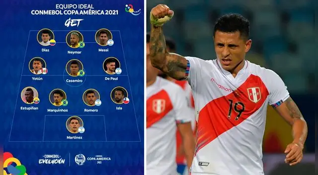 Yoshimar Yotún entre los 11 mejores futbolistas de América.