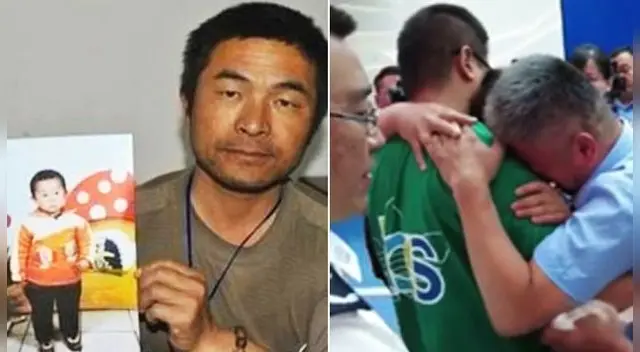 China: Padre de familia encuentra a su hijo secuestrado después de 24 años de incesante búsqueda