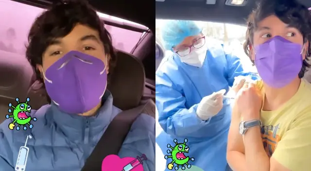 El conductor Bruno Pinasco acudió al vacunacar del Jockey Club, y recibió la vacuna junto a su compañero de Cinescape, 'El chato' Tony Abad. El conductor Bruno Pinasco acudió al vacunacar del Jockey Club, y recibió la vacuna junto a su compañero de Cinescape, 'El chato' Tony Abad.