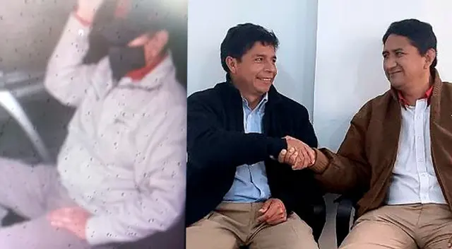 Vladimir Cerrón se reunió con Pedro Castillo en Breña Vladimir Cerrón se reunió con Pedro Castillo en Breña
