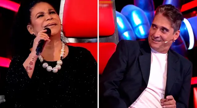 Eva Ayllón volvió a deleitar a los televidentes con su voz.