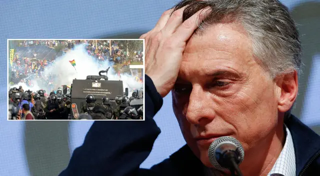 Expresidente Mauricio Macri habría enviado armas a Bolivia.