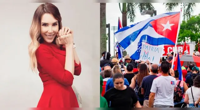 Juliana Oxenford no fue ajena a la crisis cubana.