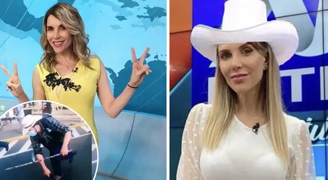 Juliana Oxenford se burla de usuario que le creó meme. Juliana Oxenford se burla de usuario que le creó meme.