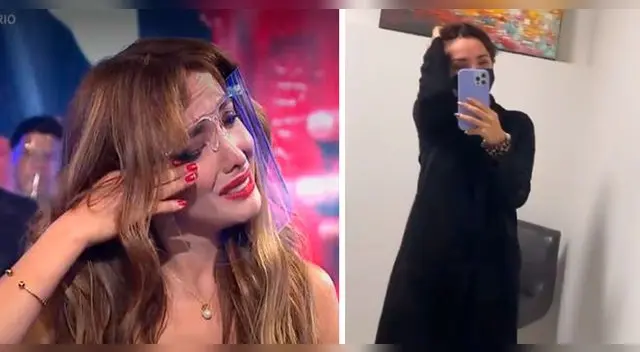 La integrante de Esto es Guerra no aguantó la emoción por su logro.