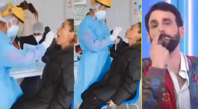 Melissa Loza pasa por extraña prueba de descarte de COVID-19 y dejó en shock a Rodrigo González Melissa Loza pasa por extraña prueba de descarte de COVID-19 y dejó en shock a Rodrigo González