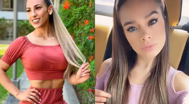 Allison Pastor le da un consejo a Jossmery Toledo.