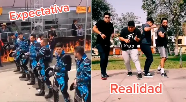 Los pasos de los jóvenes hicieron reír a miles en TikTok. Los pasos de los jóvenes hicieron reír a miles en TikTok.
