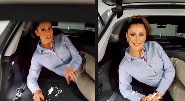 Karla Tarazona vuelve a salir con carro de más de 75 mil dólares de la colección de su esposo Karla Tarazona vuelve a salir con carro de más de 75 mil dólares de la colección de su esposo