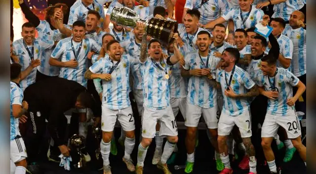Argentina campeón de la Copa América 2021 tras superar a Brasil en la final desde el legendario Maracaná.
