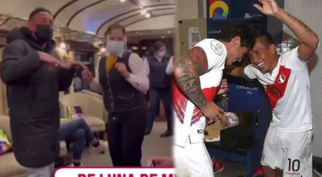 Christian Cueva lo da todo en tren con el que viajó a Cusco. Christian Cueva lo da todo en tren con el que viajó a Cusco.