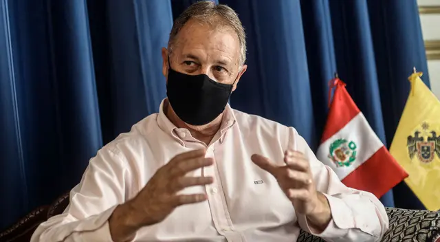 Jorge Muñoz rechazó las manifestaciones violentas de este último miércoles 14 de julio en los exteriores de Palacio de Gobierno.