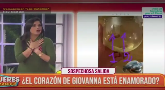 Giovanna vuelve a creer en el amor.