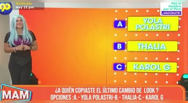 Macarena Vélez es bromeada en Mujeres al mando.