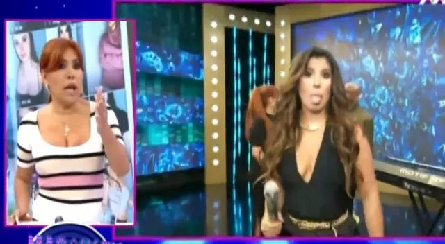 Magaly reveló por qué Yahaira sacó la lengua en vivo tras finalizar de cantar. Magaly reveló por qué Yahaira sacó la lengua en vivo tras finalizar de cantar.