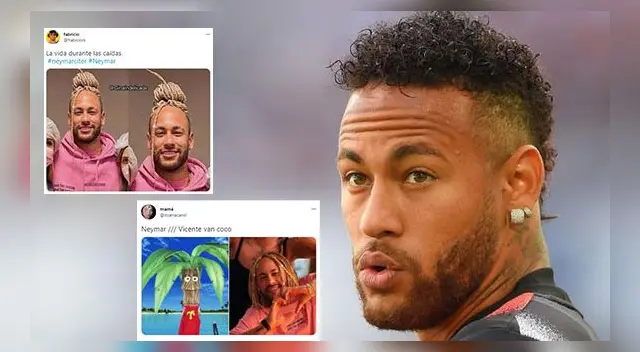 Neymar asombra a sus fans con radical cambio de look y es blanco de memes en redes. Neymar asombra a sus fans con radical cambio de look y es blanco de memes en redes.