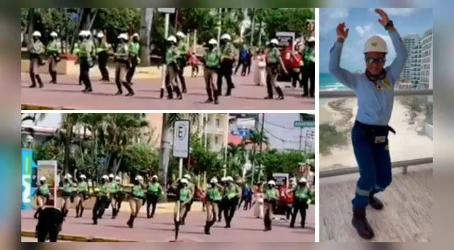 La escena ha causado furor en las redes sociales. La escena ha causado furor en las redes sociales.