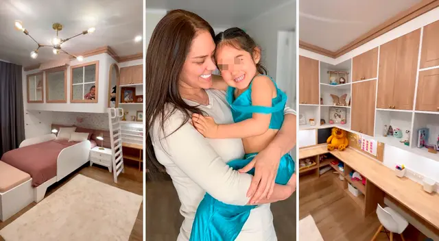 Karen Schwarz sorprende con la habitación de su hija.