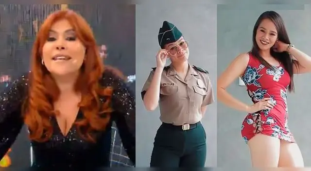 Magaly Medina le dio con palo a la expolicía. Magaly Medina le dio con palo a la expolicía.