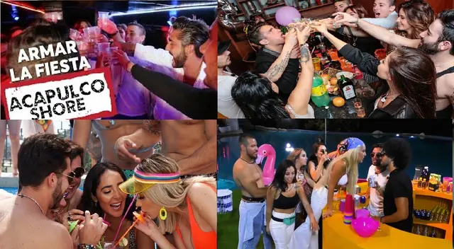 Acapulco Shore las fiestas más recordadas de la casa.