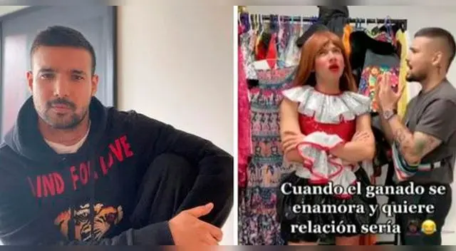 Ezio Oliva defendió a la influencer tras comentarios homofóbicos.