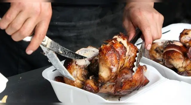 En redes sociales, diversos negocios ofrecen platos de pollo a la brasa pese a no contar con garantías sanitarias del Estado. Foto: Referencial