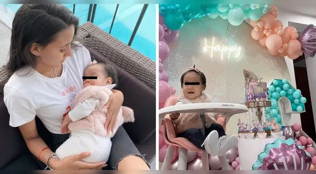 Samahara Lobatón celebra los 9 meses de su hija con tierna fiesta