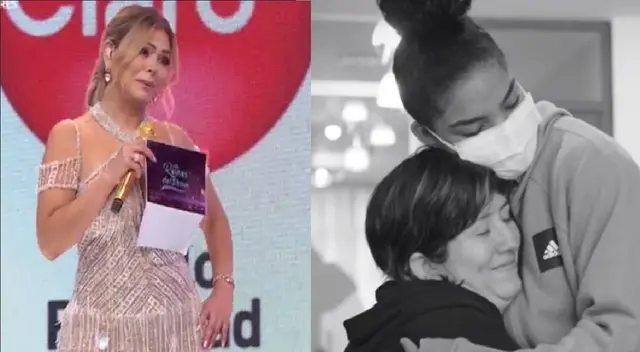 Gisela Valcárcel se conmovió con el caso de Zammy. Gisela Valcárcel se conmovió con el caso de Zammy.