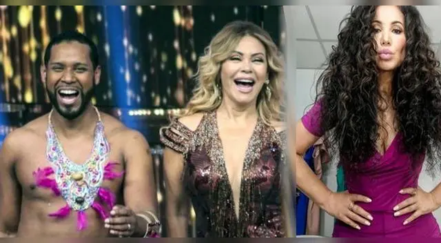 Giselo sigue imparable y le hace curiosa broma a Gisela y Janet. Giselo sigue imparable y le hace curiosa broma a Gisela y Janet.